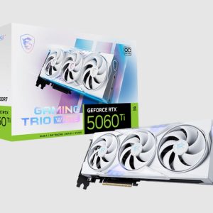 MSI nVidia GeForce RTX 5060 Ti 8G GAMING TRIO OC WHITE, PCI Express® Gen 5 x 16, Boost: 2647 MHz, CUDA 4608 Units, 8GB GDDR7, HDMI™ x 1