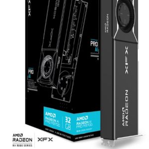 XFX AMD Radeon AI Pro R9700 Blower 32GB GDDR6 4xDP, AMD RDNA™ 4 (RX-97XPROAIY)