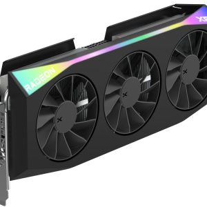 XFX Mercury AMD Radeon RX 9070XT OC Gaming Edition with RGB 16GB GDDR6, HDMI 3xDP, AMD RDNA™ 4 (RX-97TRGBBB9)